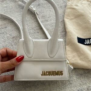 Jacquemus White Le Chiquito Mini Bag